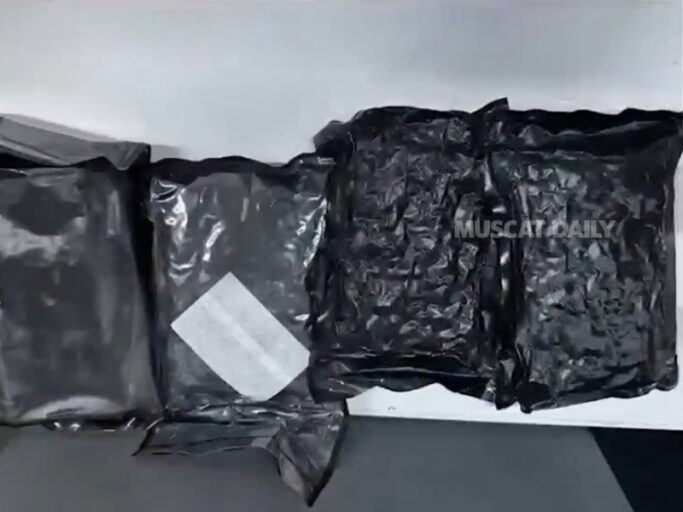 Oman Customs successfully intercepted 2.56 kilograms of marijuana concealed within a postal parcel arriving from Canada