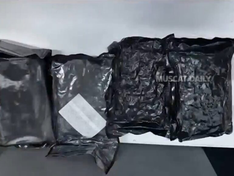 Oman Customs successfully intercepted 2.56 kilograms of marijuana concealed within a postal parcel arriving from Canada