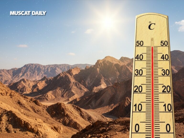 Oman temperatures near 50°C as Barka records high heat
