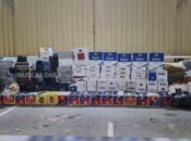 Over 5,900 cigarette cartons, 400 kg of tobacco confiscated