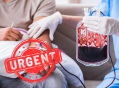 Urgent request for O-ve blood donors to help a patient:DBBS