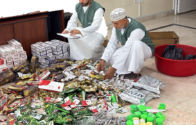 CPA seizes iIllegal tobacco, cigarettes and alcohol in Shinas raid