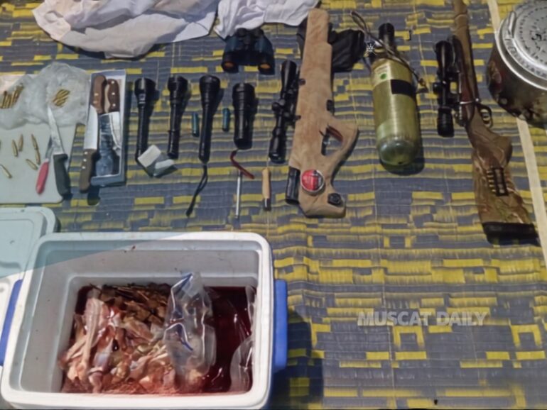 Court convicts 4 citizens for illegal hunting of Arabian Gazelle