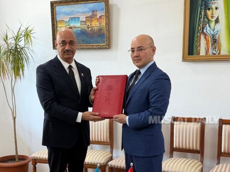 His Majesty Sultan Haitham bin Tarik has sent a formal written message to President Kassym-Jomart Tokayev of the Republic of Kazakhstan.