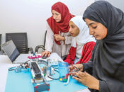 Omani students develop AI-powered waste sorting robot