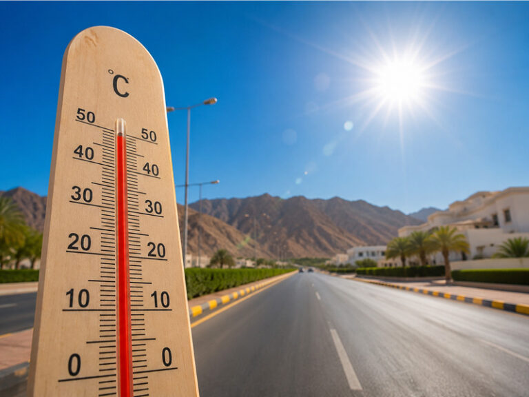 Oman temperature forecast CAA warning