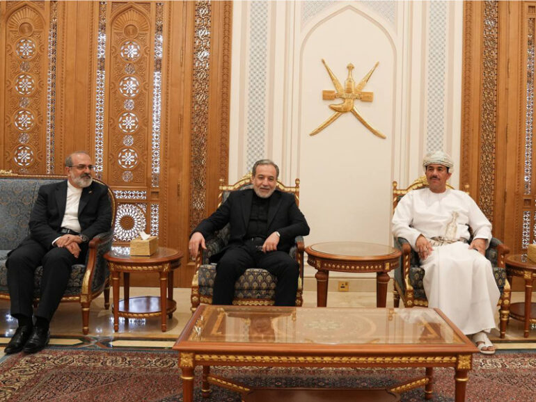 Iran FM in Muscat for talks on Strait of Hormuz