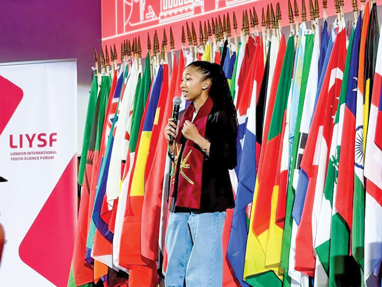 Omani AI project at London International Youth Science Forum