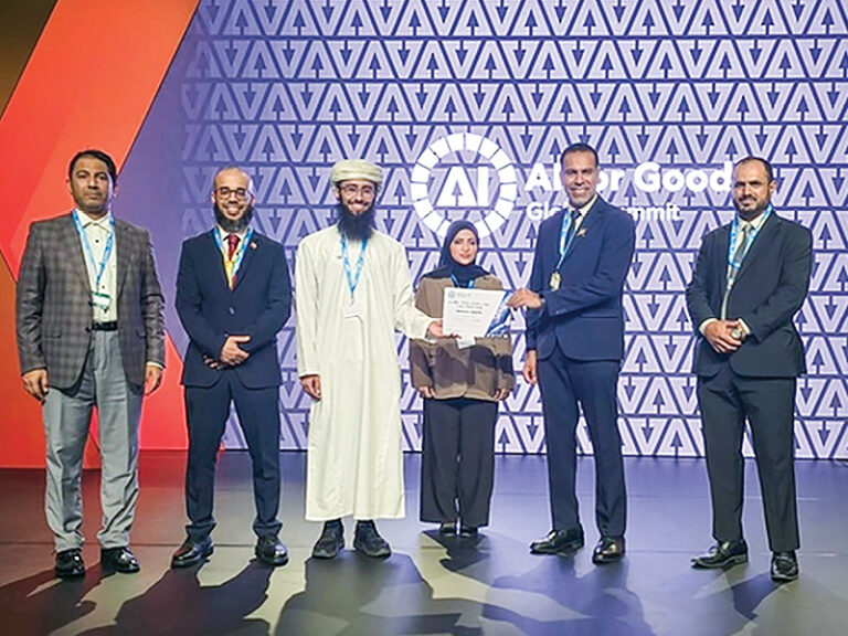 Oman Lens feted for AI innovation in Geneva