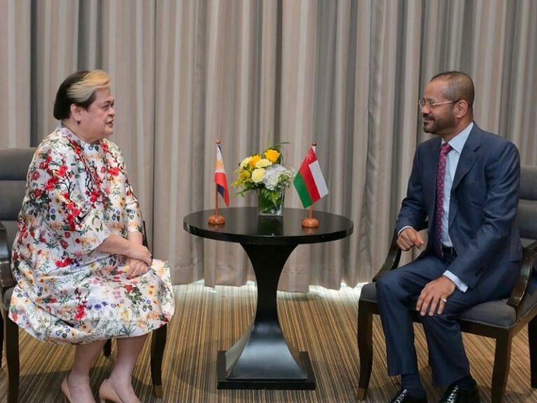 Oman and Philippines explore ways to enhance cooperation