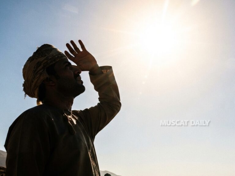Oman records extreme heat with temperatures soaring near 50°C