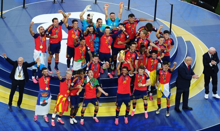 Spain crowned world champions after extra-time triumph over Argentina