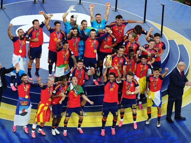 Spain crowned world champions after extra-time triumph over Argentina