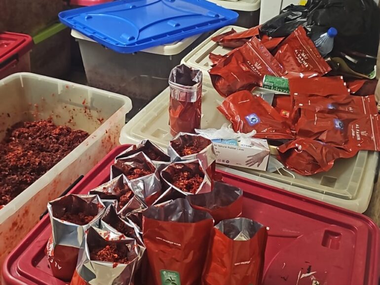 More than 13 tonnes of fake shisha tobacco materials seized in Barka