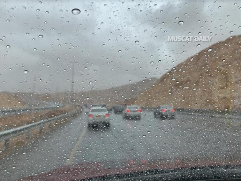 Al Hamra records highest rainfall across wilayats in Oman
