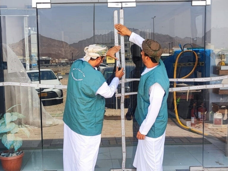 CPA temporarily close marble and ceramic shop in Rustaq