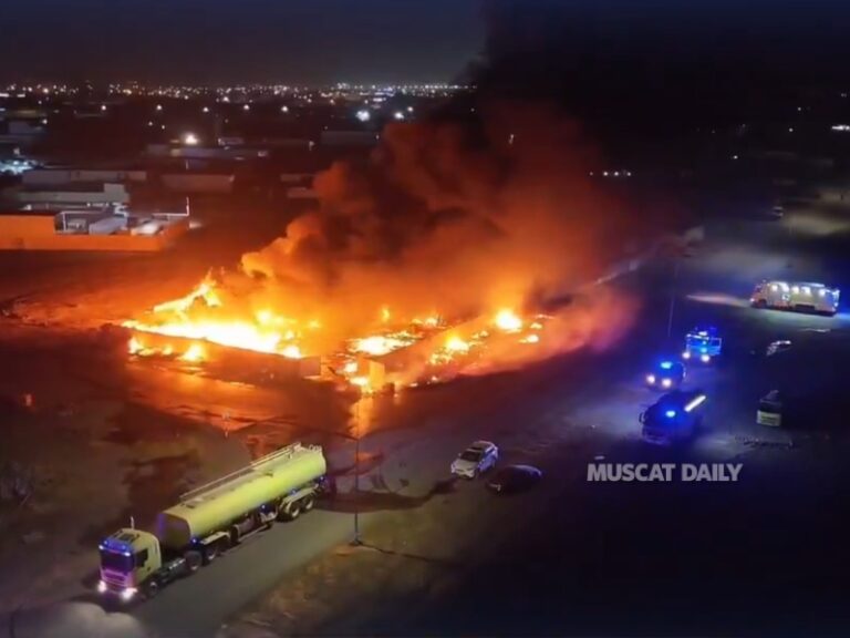 Fire breaks out across two wood and plastic recycling facilities