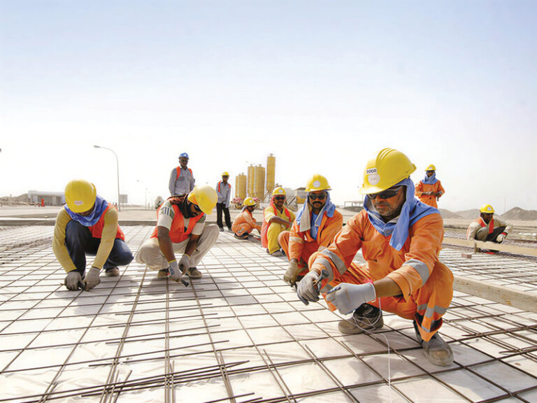 Oman construction worker safety