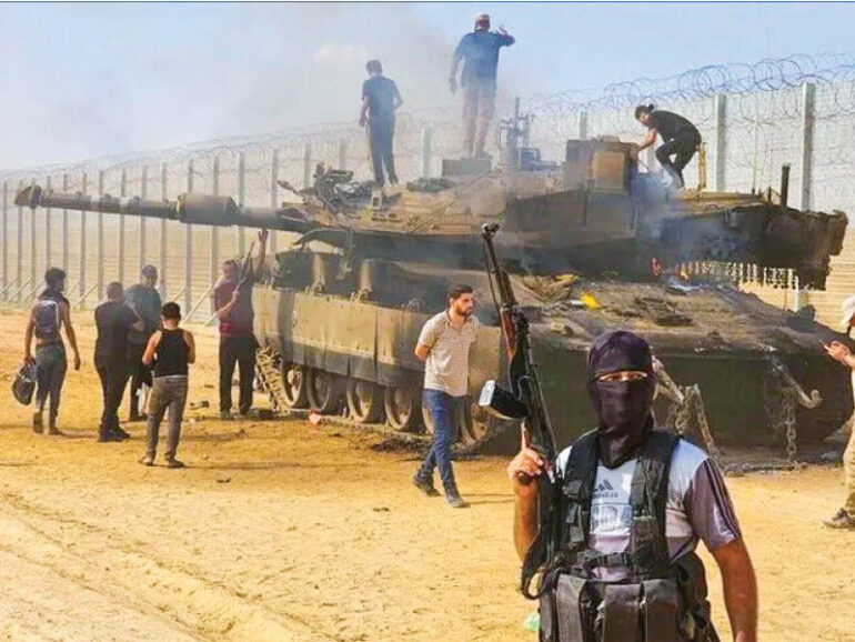Hamas disarmament tied to Israeli withdrawal from Gaza