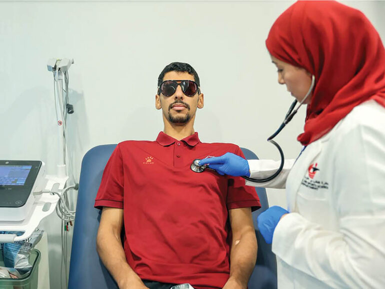 New sports medicine laboratory kickstarts athlete screening