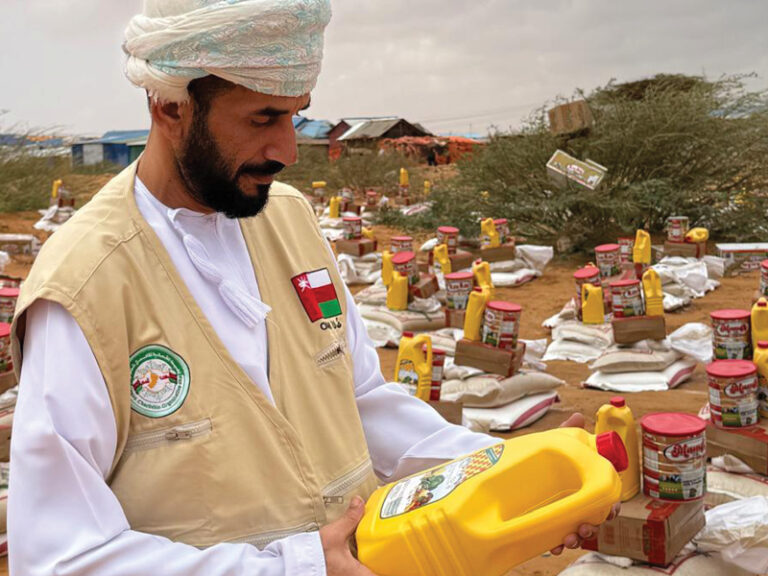 Oman, GCC account for 21.7% of global relief aid in 2025