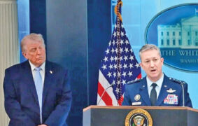 Trump Iran war de-escalation