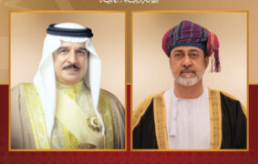 H M Sultan Haitham and Bahrain King Hamad discuss regional security