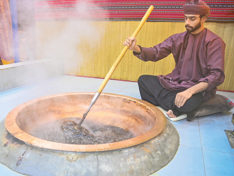 Omani halwa wins over Dhofar visitors