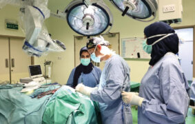 Cochlear implant surgeries in Oman