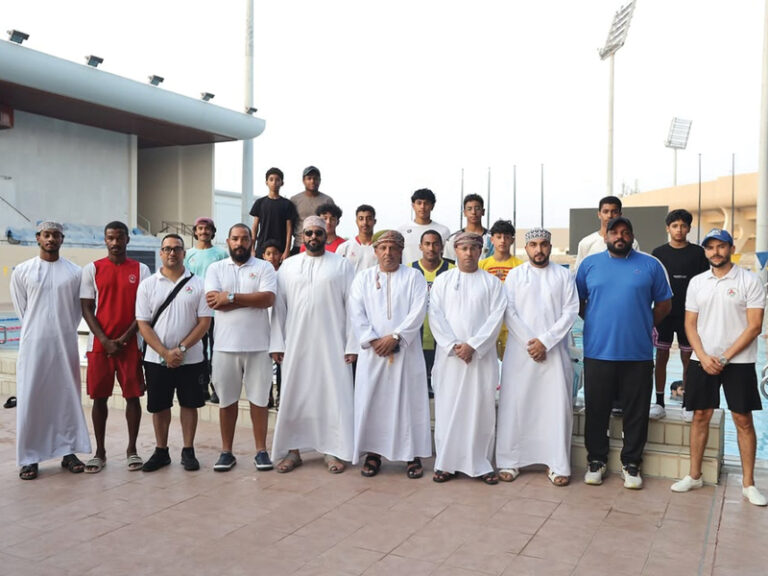 Oman swimming team training camp in Egypt