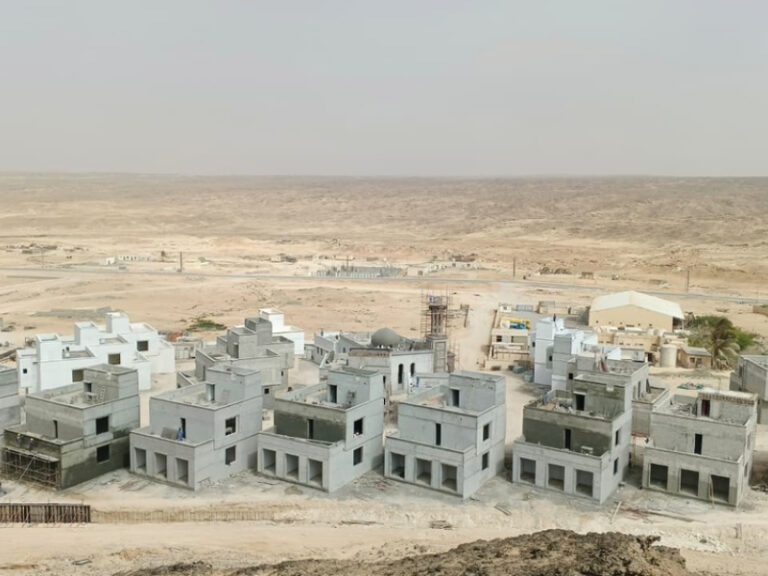 Ras Madrakah fishermen’s village 60% complete