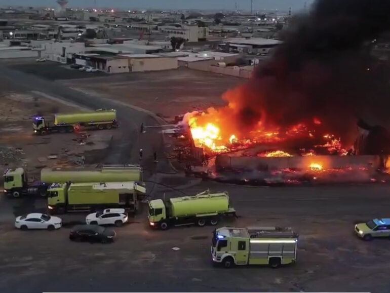 Oman fire incidents 2025