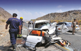 Road accidents in Oman 2025