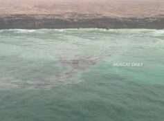 Oil pollution threatens Ras Madrakah and Masirah Island beaches EA