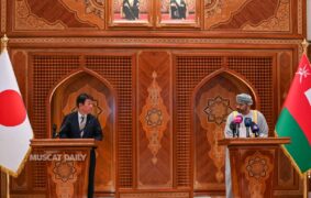 Oman and Japan call for political solution to regional tensions