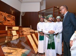 Rwanda President visits Museum of the Frankincense Land