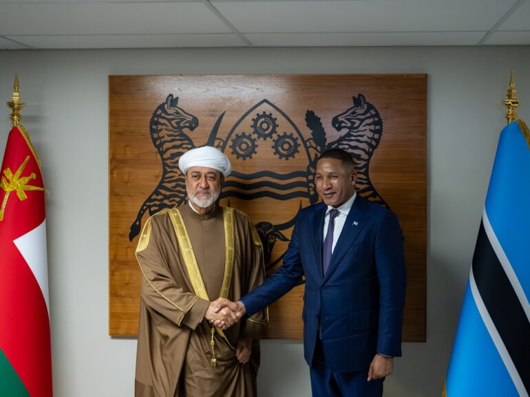 His Majesty concludes Botswana visit, heads to Angola