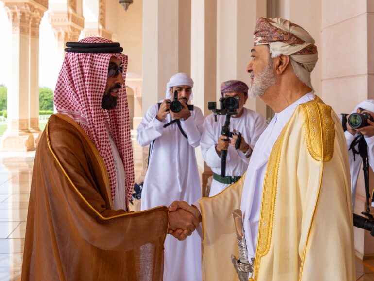 HM receives UAE National Security Adviser in Musca