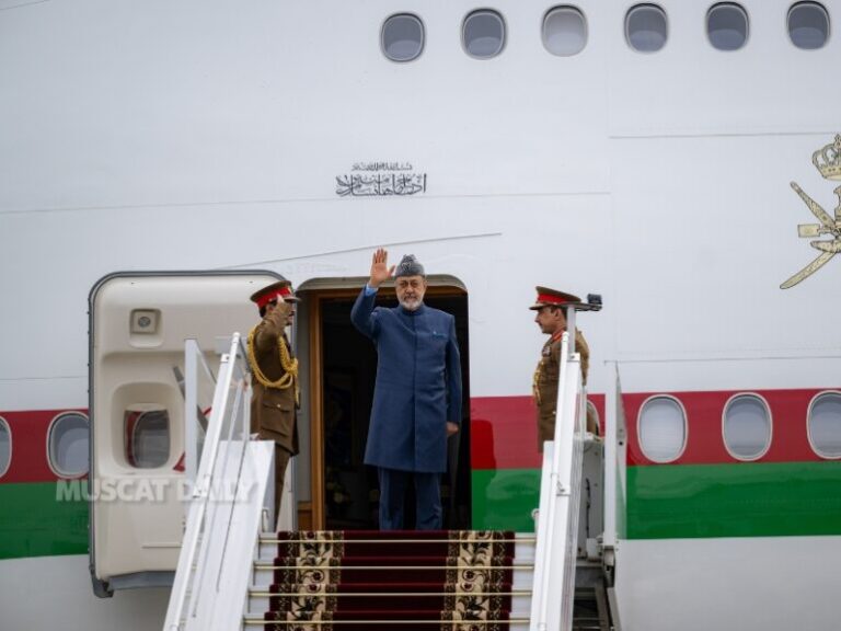 Sultan Haitham leaves for state visit to Botswana