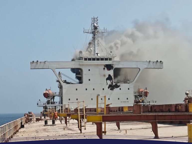 27 crew evacuated after vessel targeted off Musandam