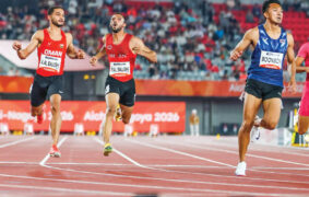 Oman Asian Games 100m medals