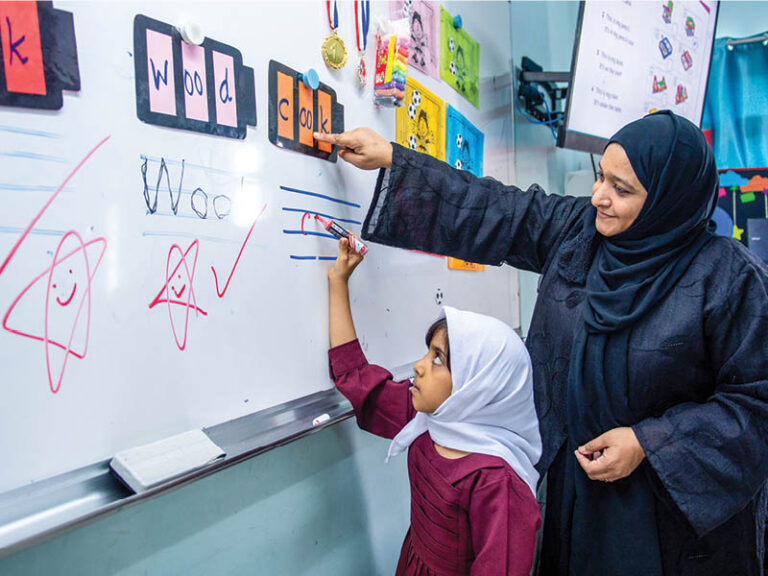 Education improvements in Oman