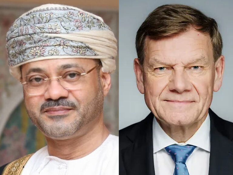 Oman Germany Strait of Hormuz talks
