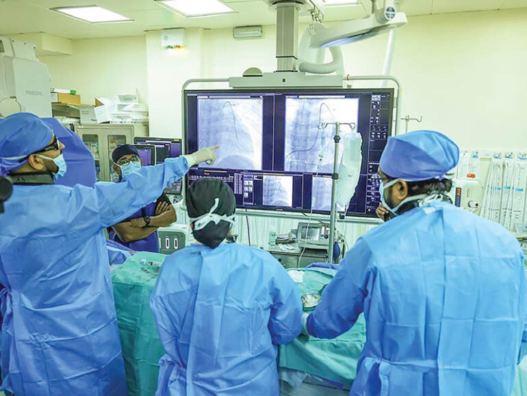 Oman’s first CardioMEMS sensor implant