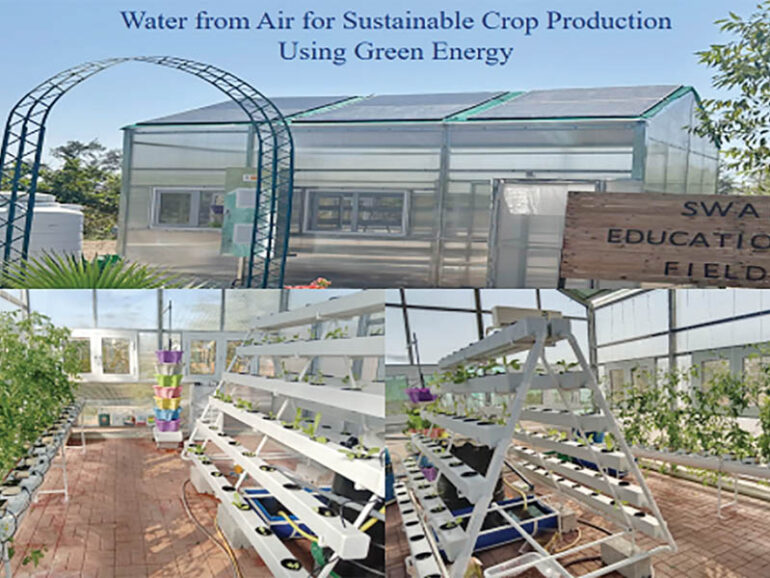 Omani researchers test air-to-water technology for agriculture