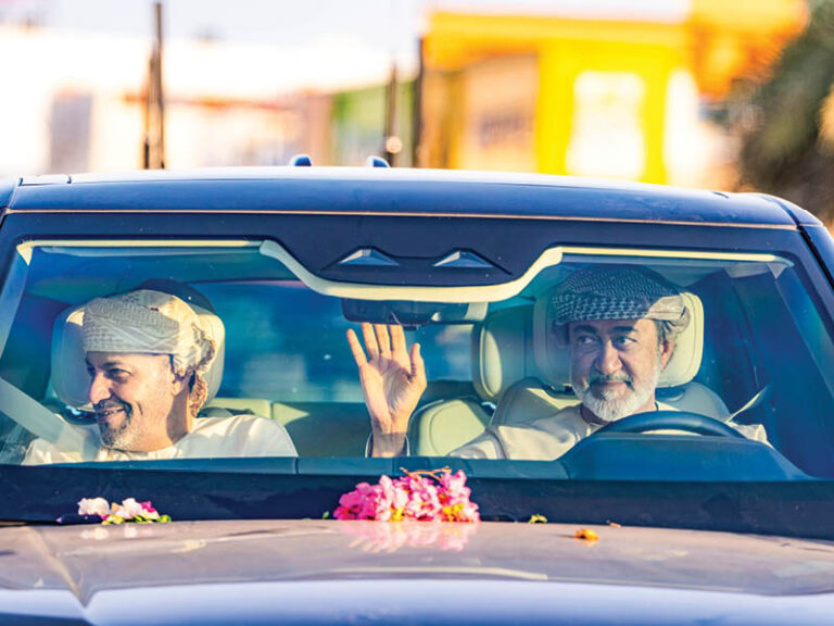 H M Sultan Haitham tours Al Wusta and South Sharqiyah