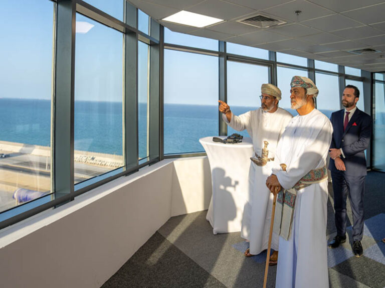H M Sultan Haitham visits SEZAD in Duqm