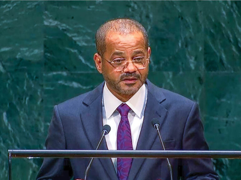 Oman calls for dialogue at UNGA