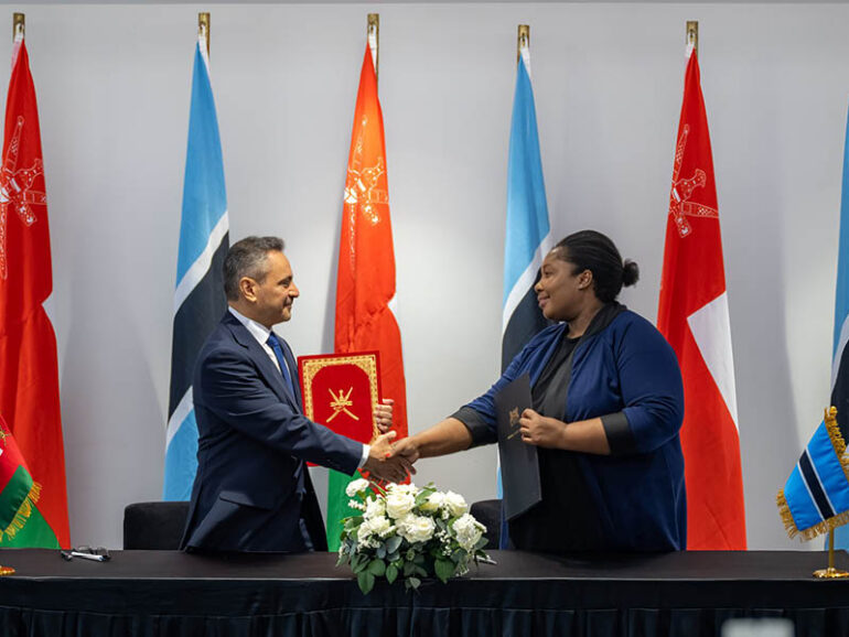 Oman Botswana strategic partnership