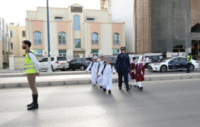 ROP school traffic safety Oman